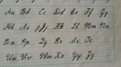 什么叫花体字呢？