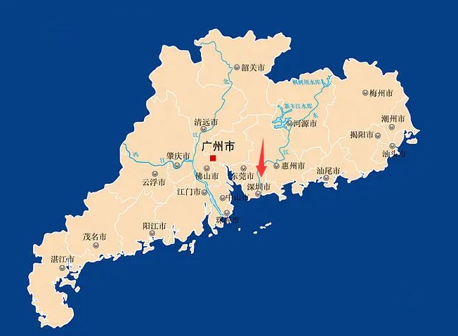 深圳属于广东什么部位