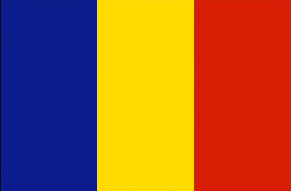 乍得和罗马尼亚的国旗完全一样?