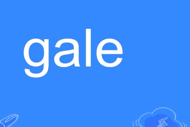 gale是什么意思