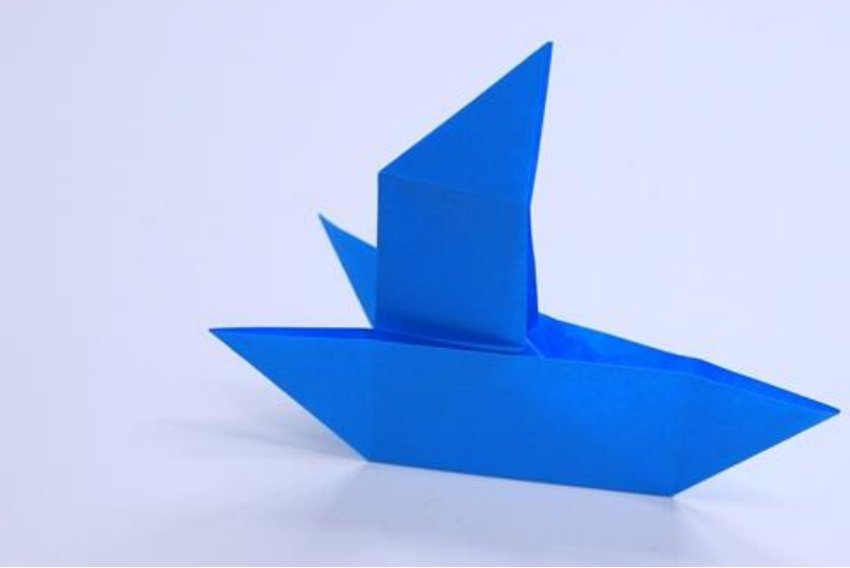 小帆船的制作过程