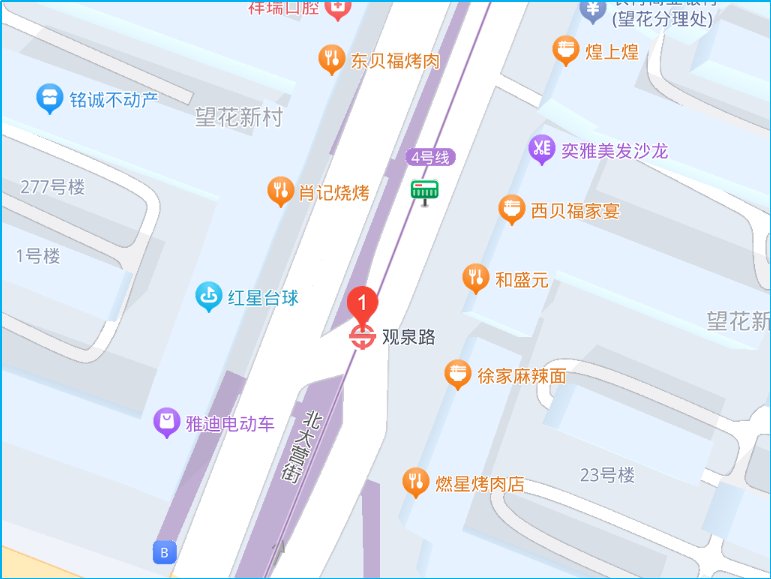 沈阳地铁四号线站点
