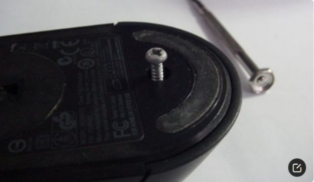 鼠标怎么拆开？