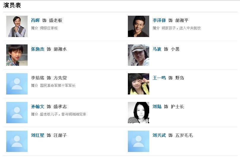 战长沙演员表胡湘宁