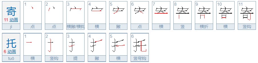 寄托和依托的区别
