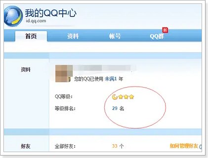 qq等级排行榜