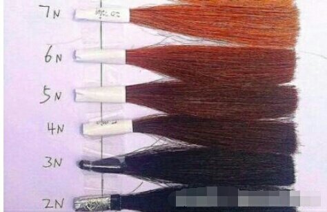 染发膏颜色1-10都代表什么颜色 详细的说一下