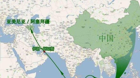 想知道: 中国 世界地图之亚美尼亚 在哪