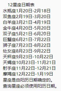 10月12号什么星座