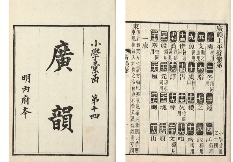 广韵是哪个朝代编写的?