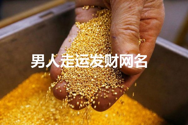 男人走运发财网名