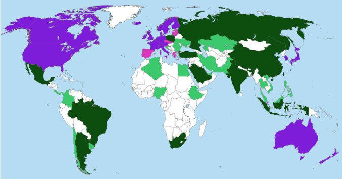 发达国家有哪些发展中国家有哪些？