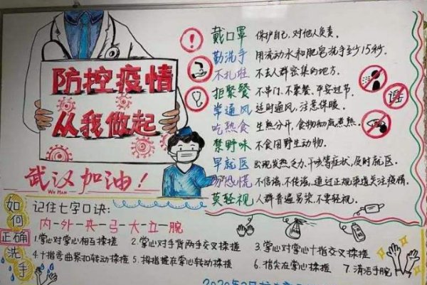 小学生抗疫情口诀简短？