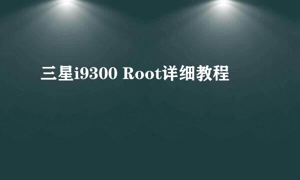 三星i9300 Root详细教程