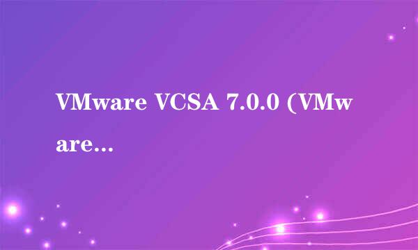 VMware VCSA 7.0.0 (VMware vCenter 7)的部署